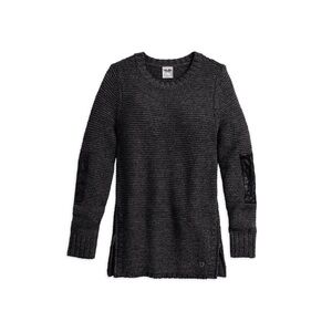 Harley-Davidson Women's Side Zip Chunky Knit Gauge Sweater Medium NWT